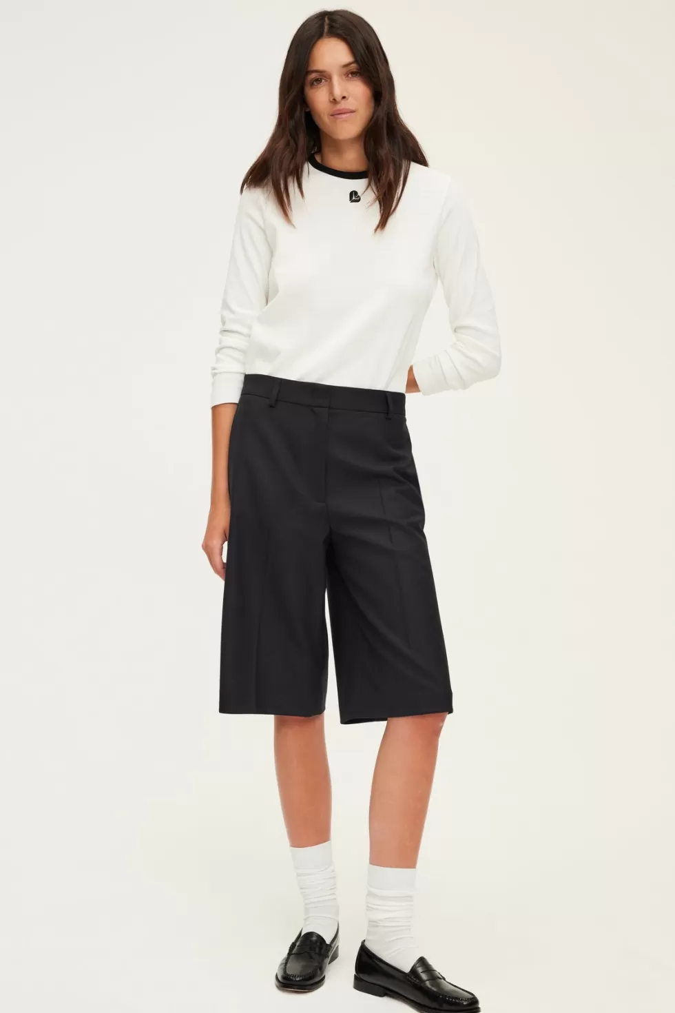 Pablo Pantalons & Jeans | Le Costume | Bermuda en laine mélangée - NADINE