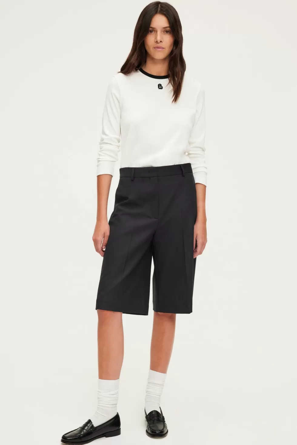 Pablo Pantalons & Jeans | Le Costume | Bermuda en laine mélangée - NADINE