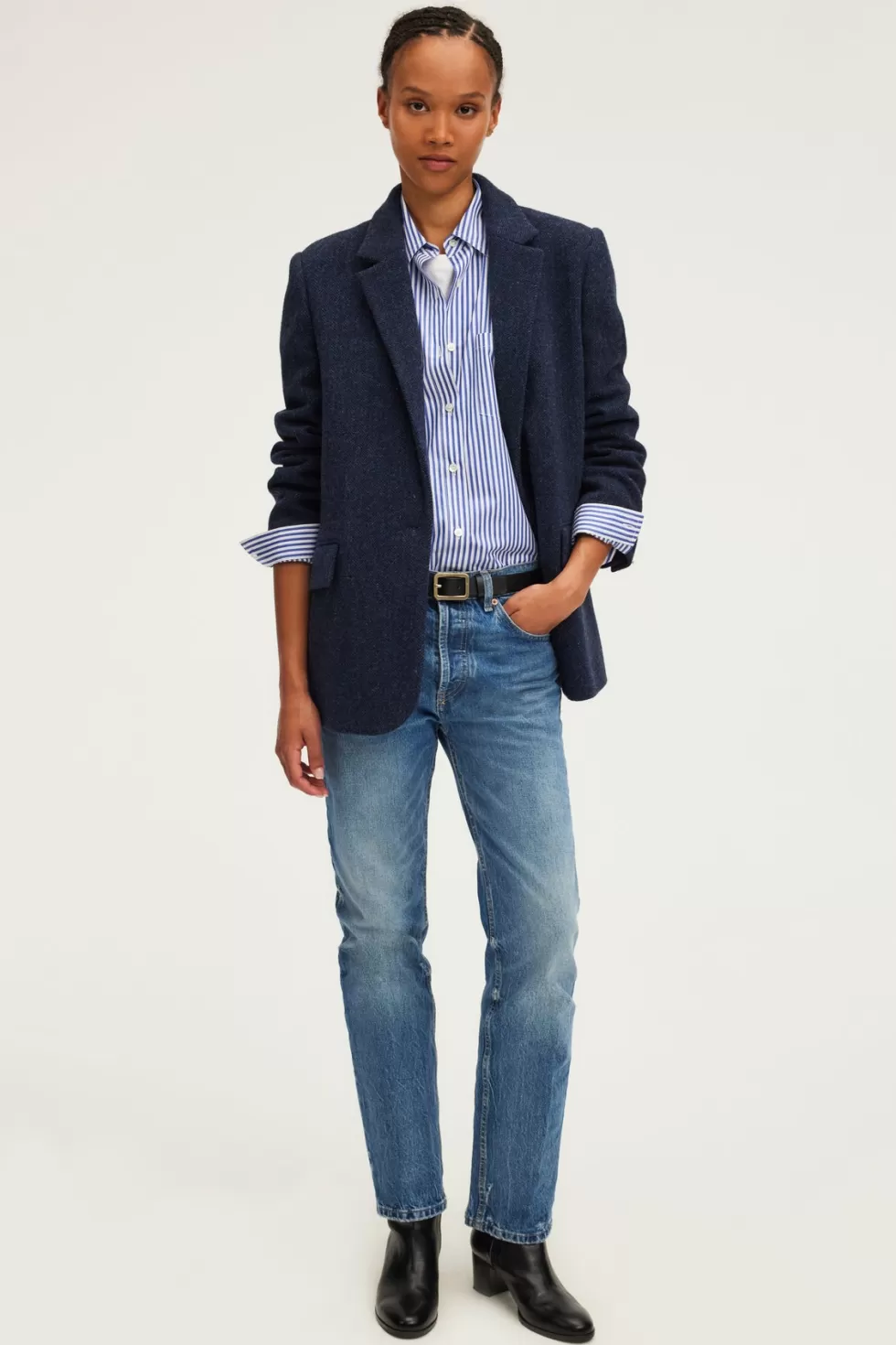 Pablo Vestes | Blazer à chevrons - MARIWENNE