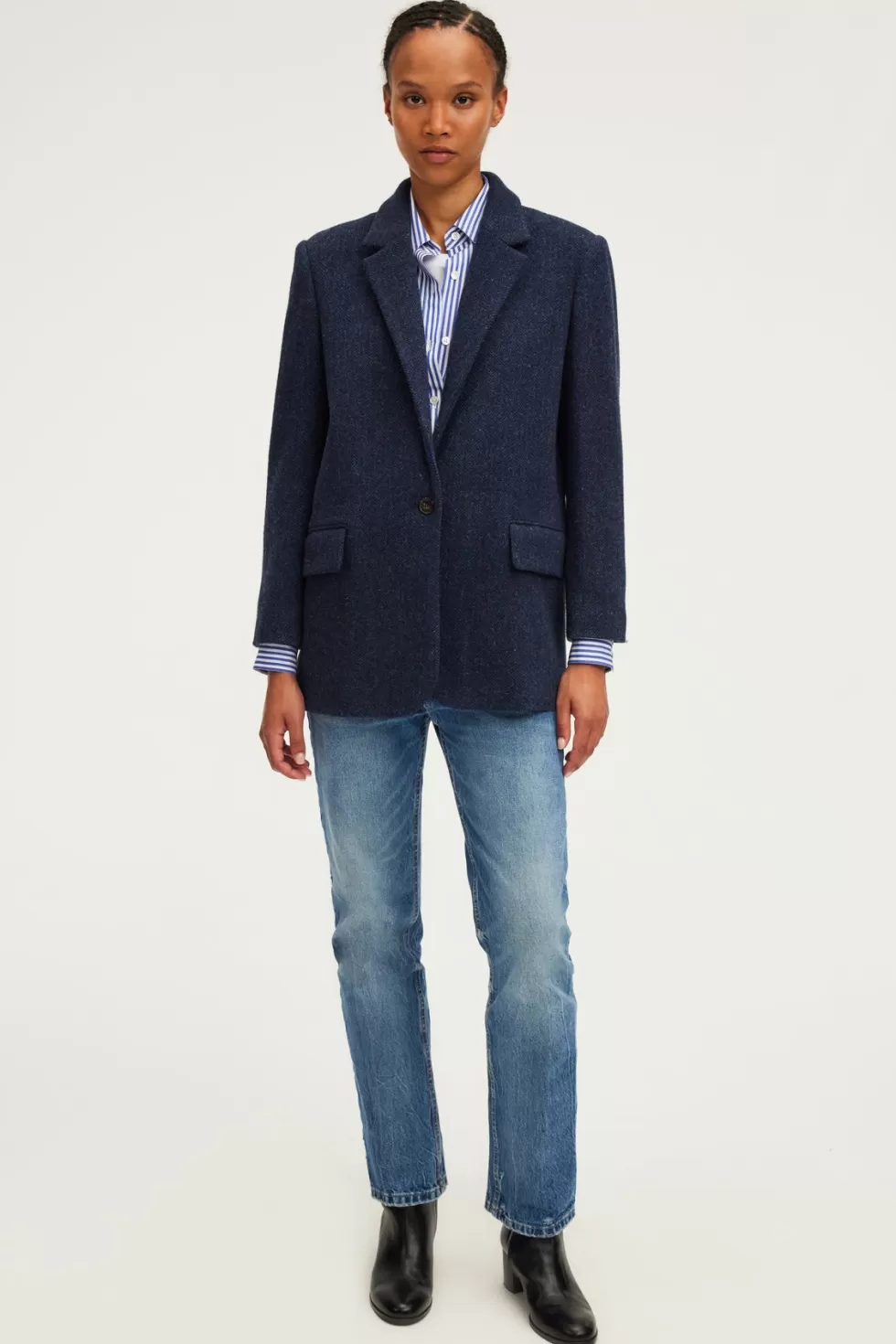 Pablo Vestes | Blazer à chevrons - MARIWENNE