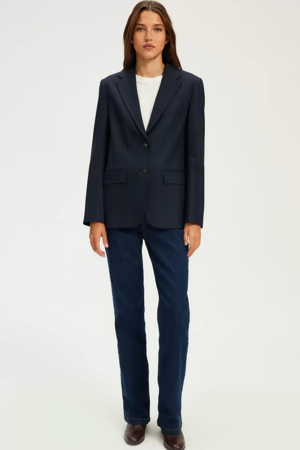 Pablo Vestes | Blazer à fines rayures - MAENDRA