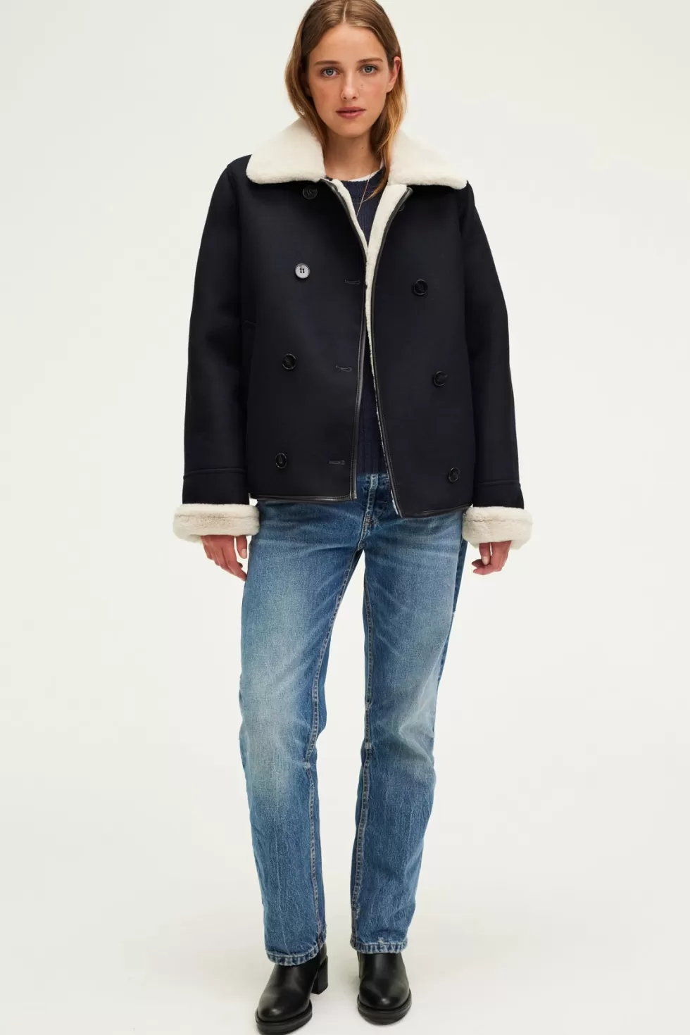 Pablo Manteaux | Blouson à fausse fourrure - LEANDRA