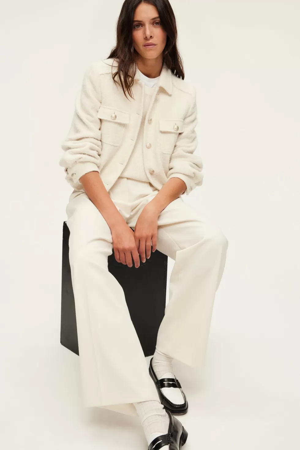 Pablo Vestes | Le Costume | Blouson court en tweed - MARGUERITE
