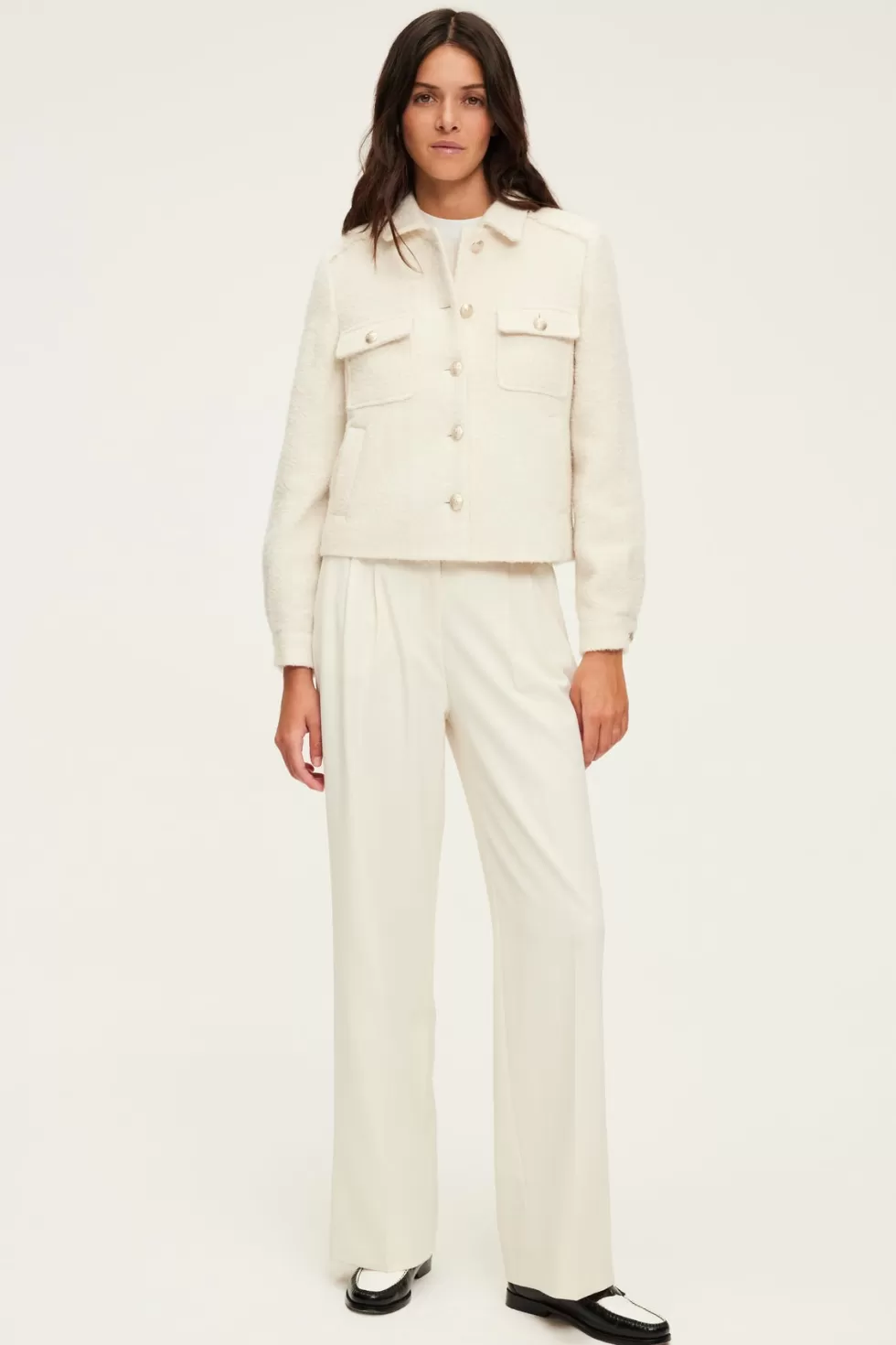 Pablo Vestes | Le Costume | Blouson court en tweed - MARGUERITE