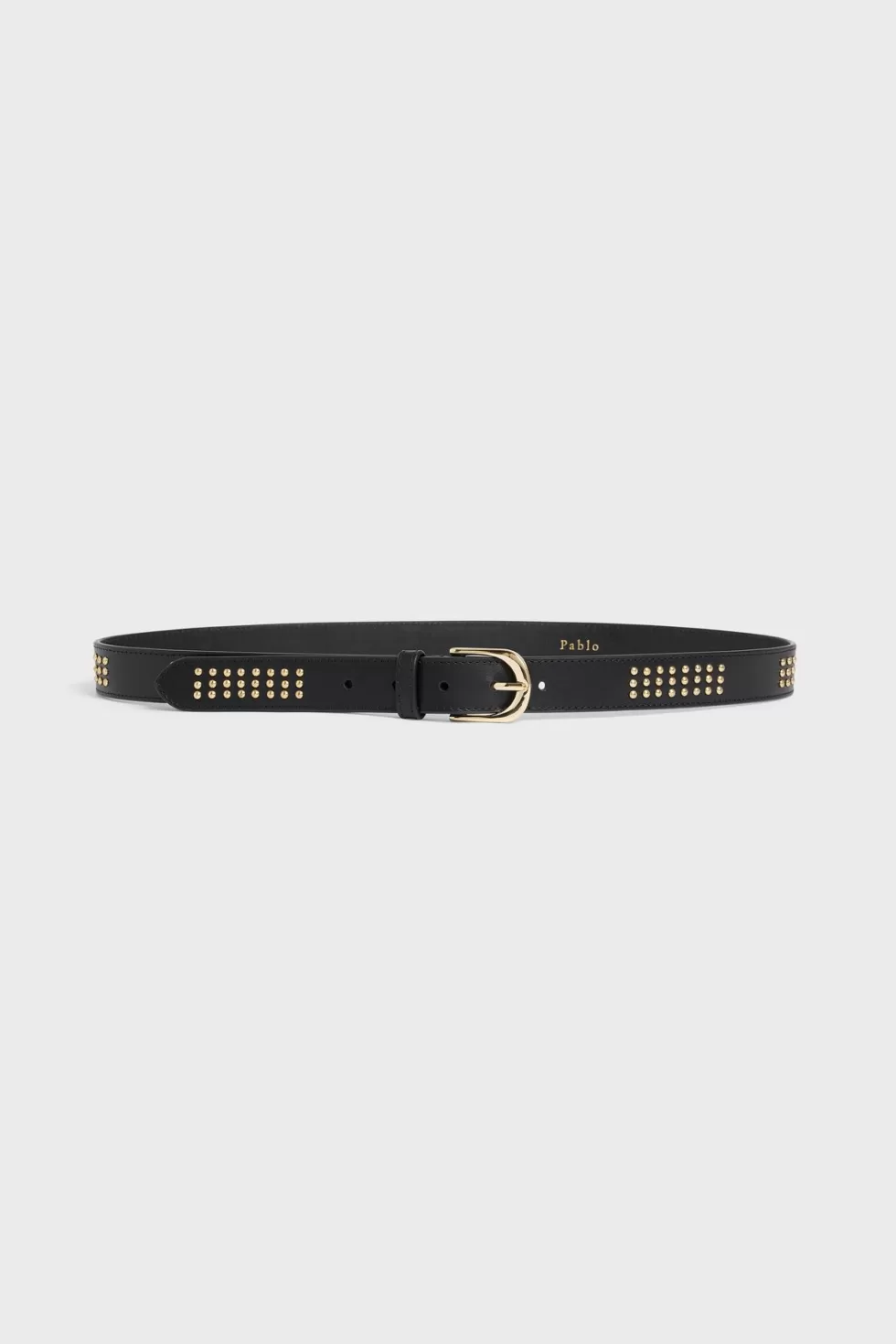 Pablo Accessoires | Ceintures | Ceinture en cuir avec studs - MIA
