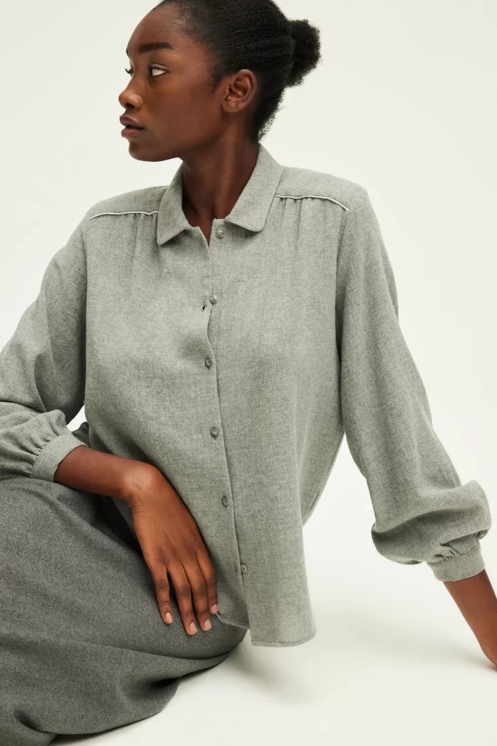 Pablo Chemises & Blouses | Chemise en laine mélangée - BERMA