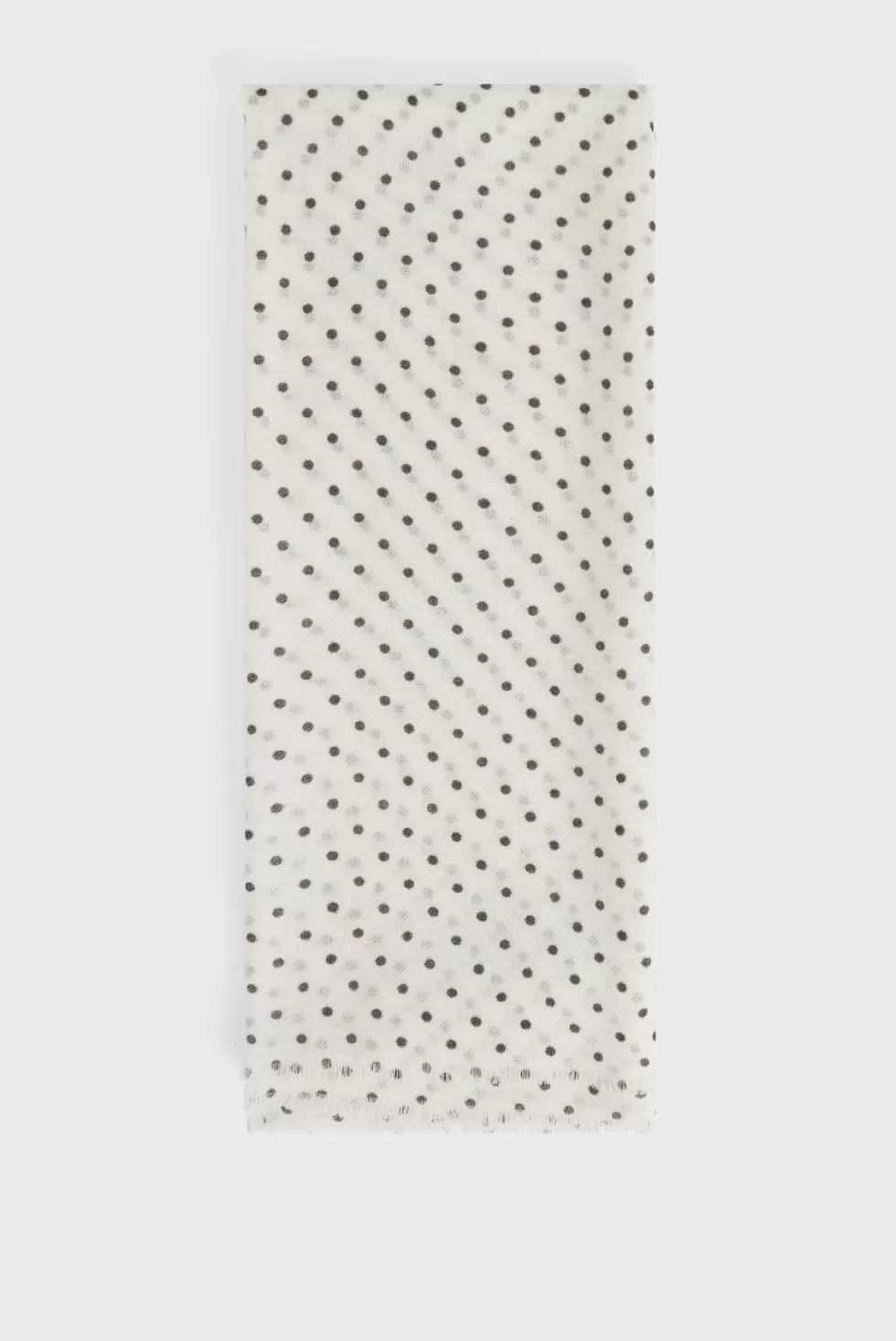 Pablo Écharpes & Étoles | Accessoires | Echarpe à pois en laine et modal - DANAE