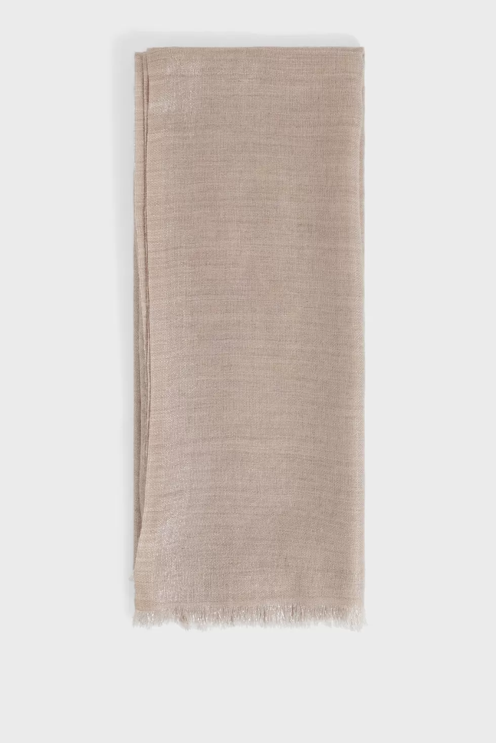 Pablo Accessoires | Shopping De Noël | Echarpe dorée en laine et coton - DAYANA