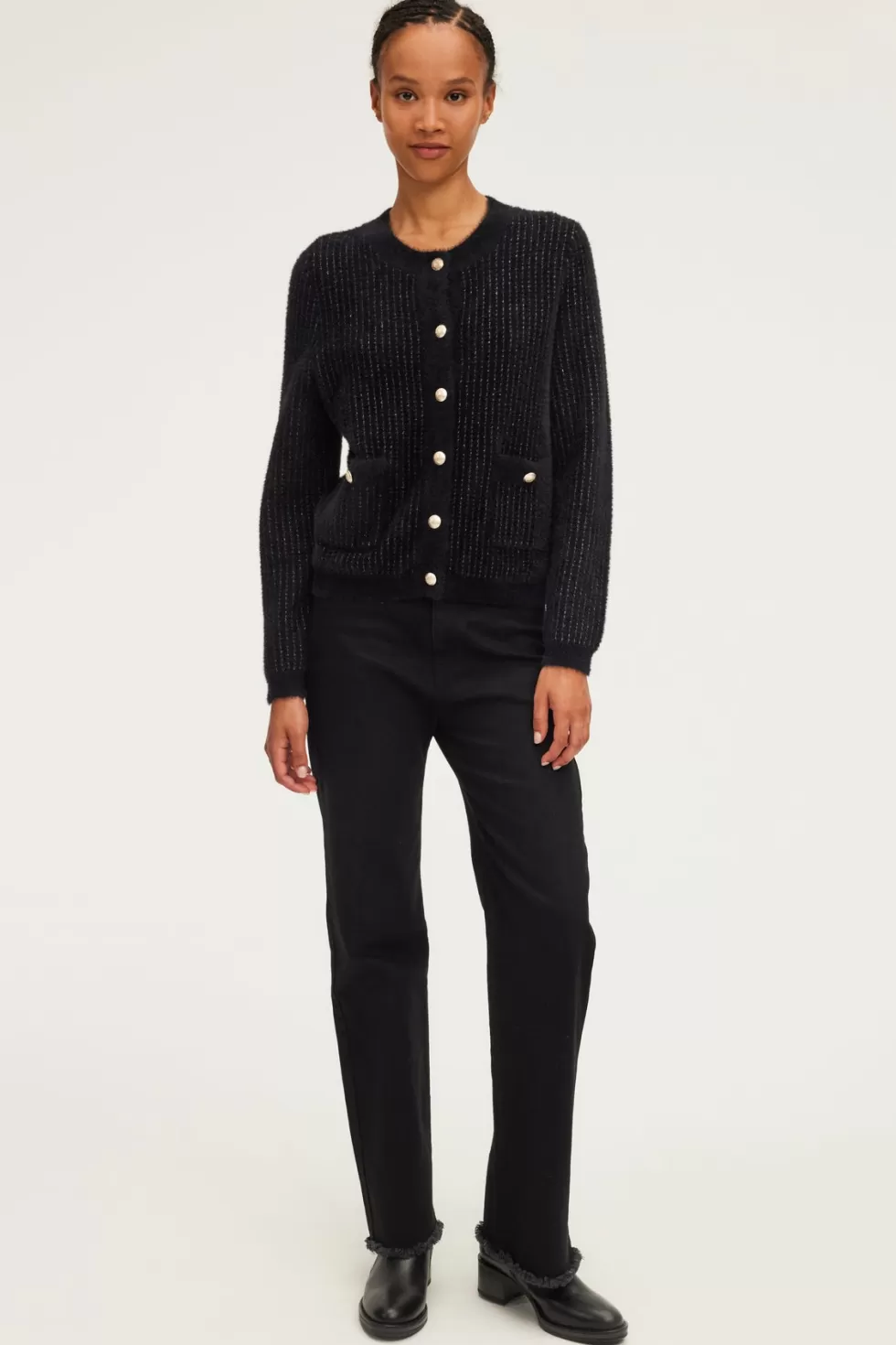Pablo Maille | Party | Gilet chenille et lurex - JACINTHA