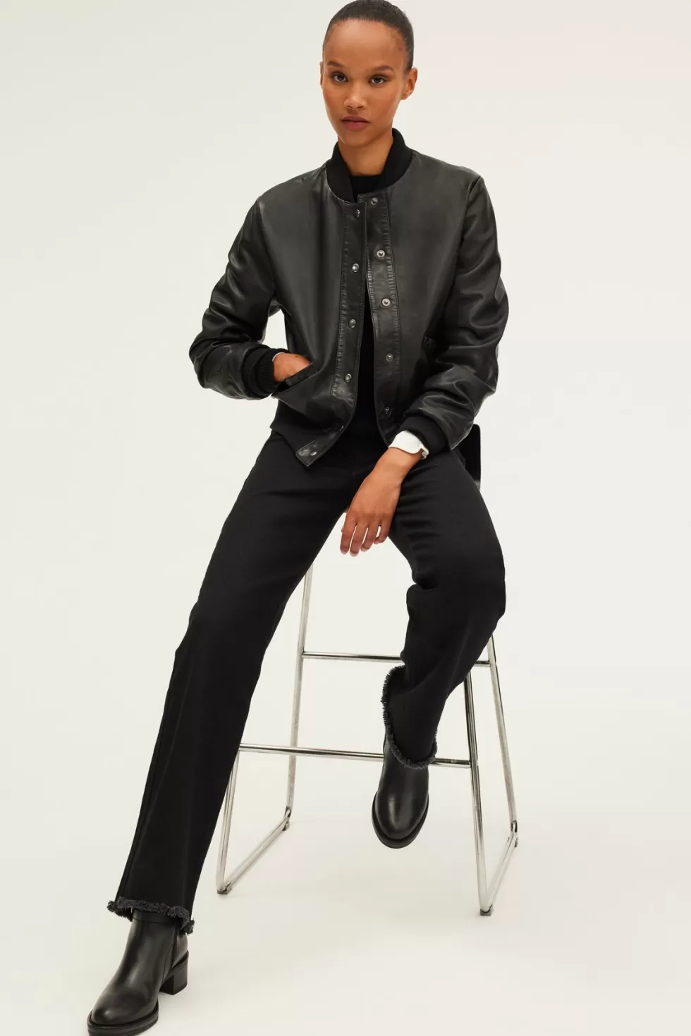 Pablo Pantalons & Jeans | Jean droit à franges - NOREEN