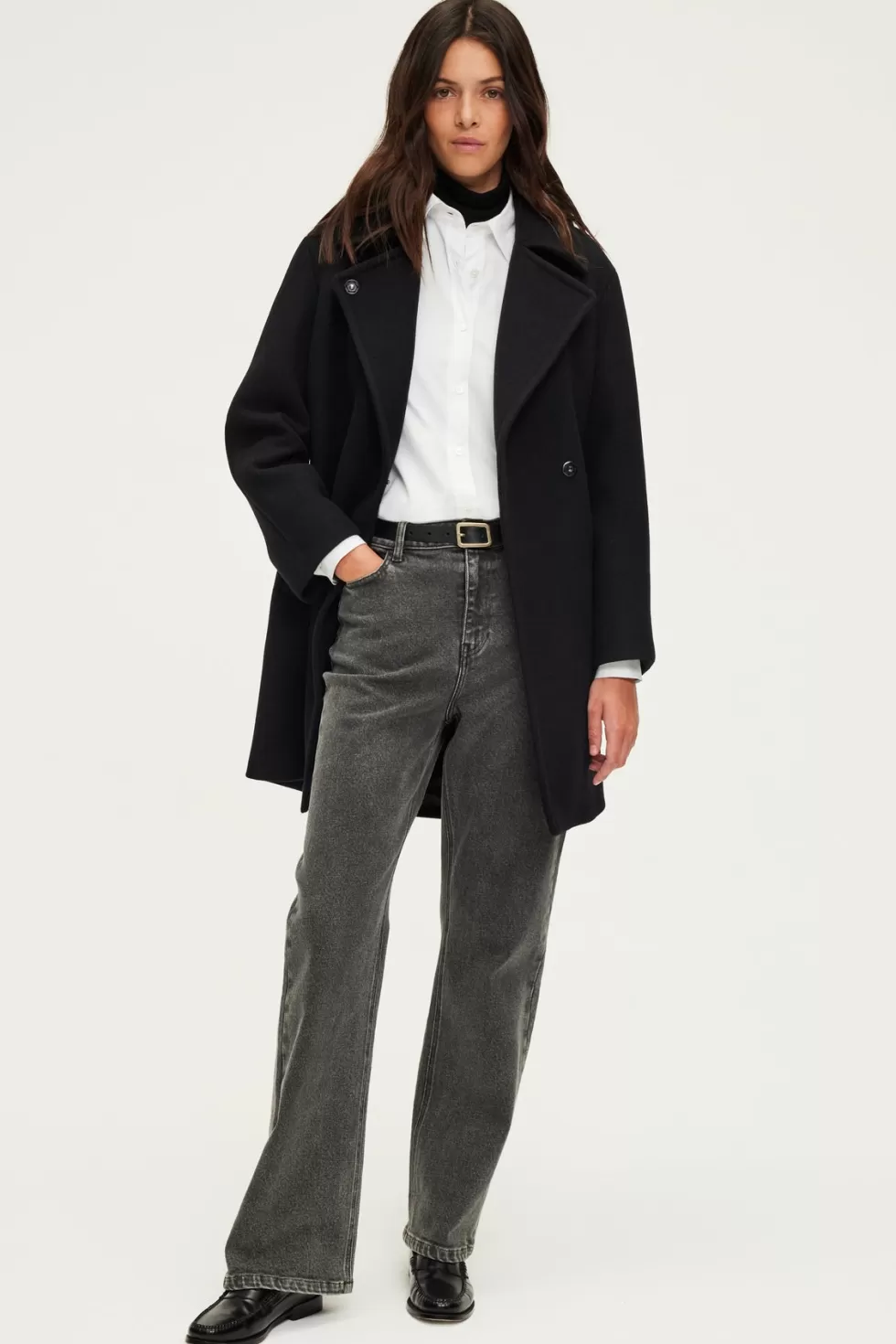 Pablo Manteaux | Party | Manteau mi-long en laine - LYNDSAY
