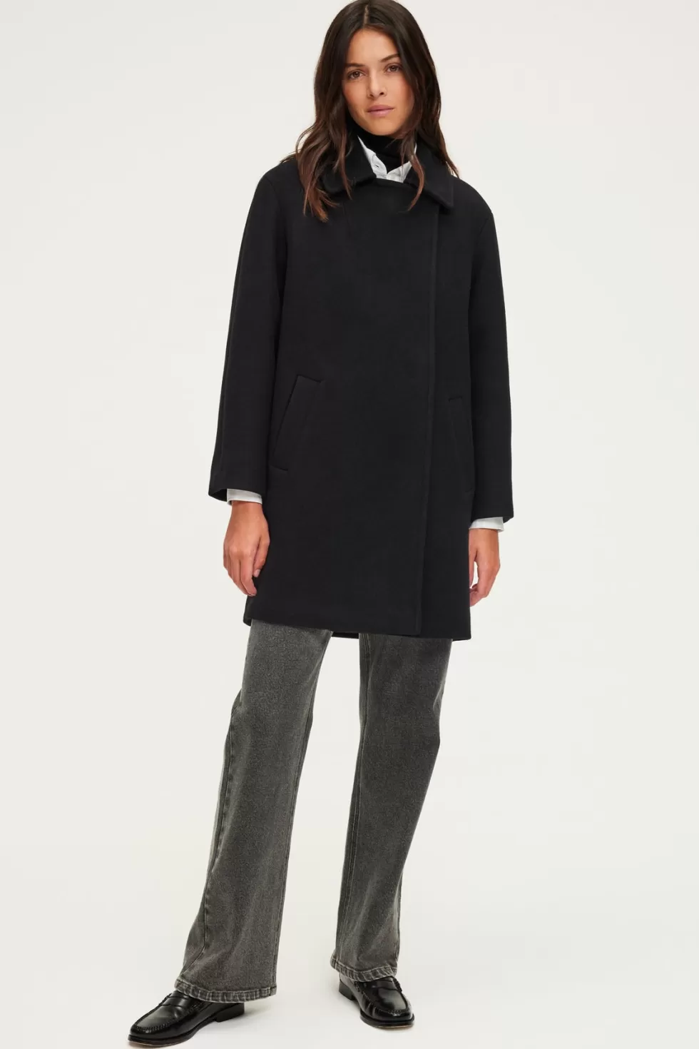 Pablo Manteaux | Party | Manteau mi-long en laine - LYNDSAY