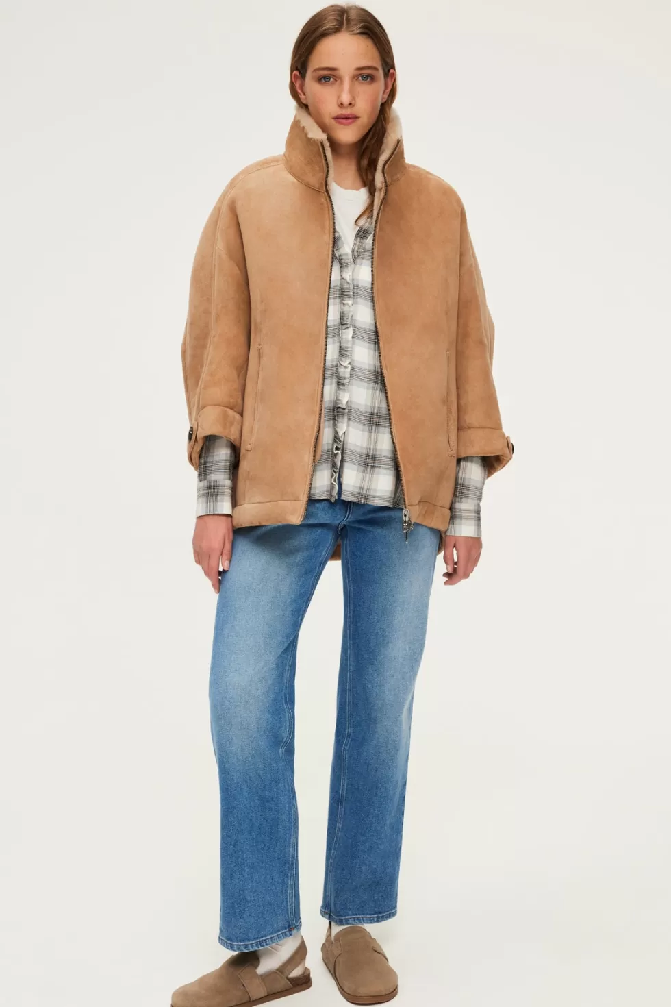 Pablo Cuirs & Peaux | Manteau réversible en peau lainée - LYSA