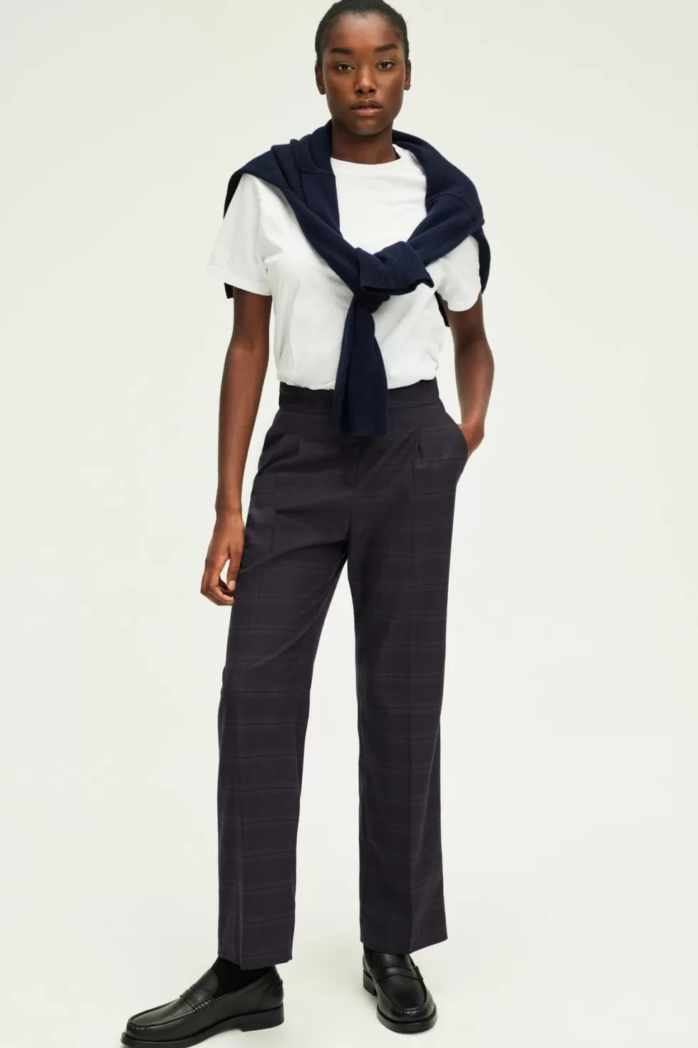 Pablo Pantalons & Jeans | Le Costume | Pantalon carotte à carreaux - NOUHA