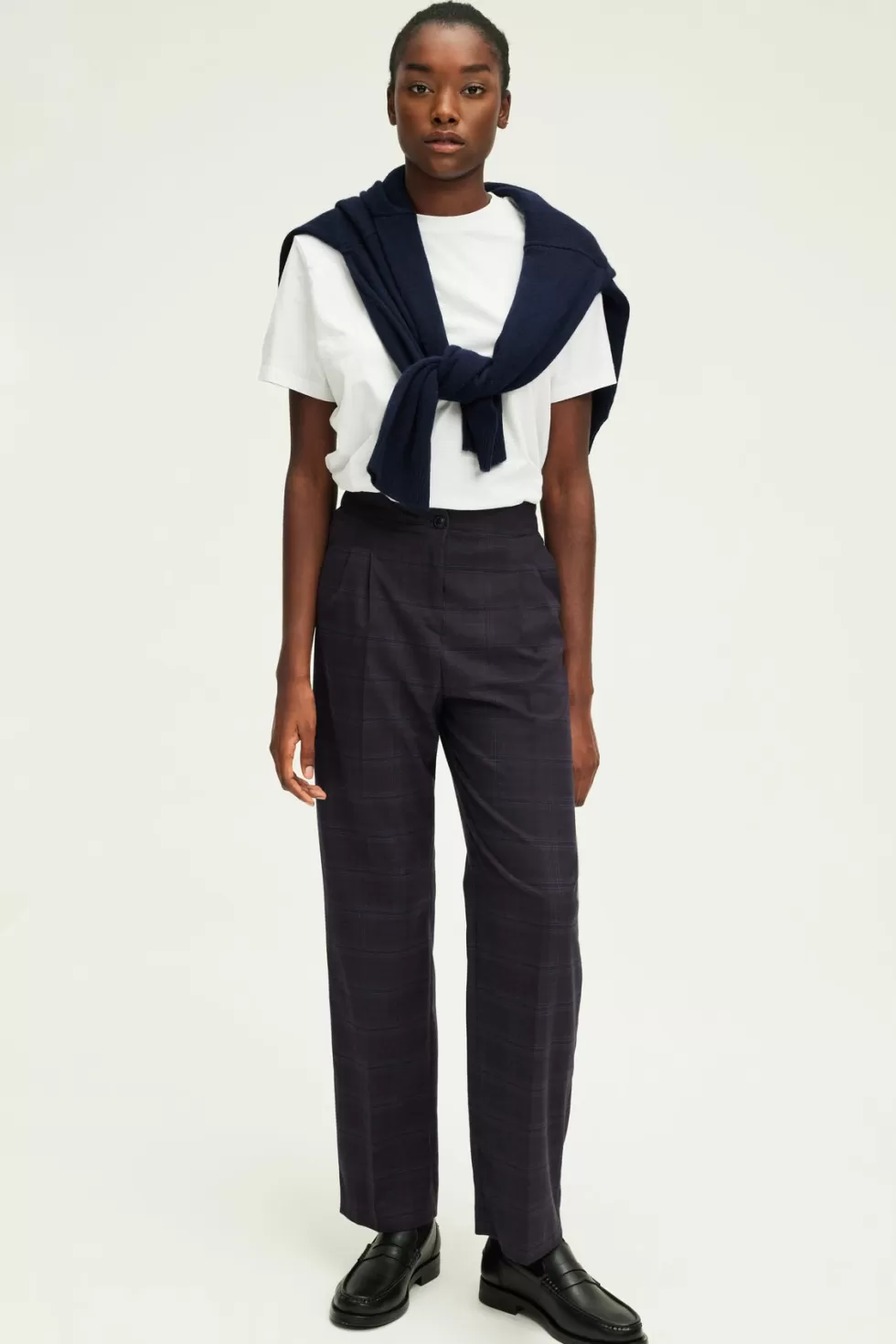 Pablo Pantalons & Jeans | Le Costume | Pantalon carotte à carreaux - NOUHA