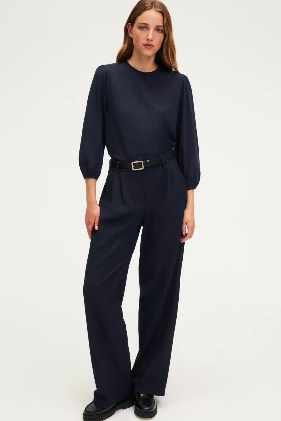Pablo Pantalons & Jeans | Le Costume | Pantalon carotte uni - NOUAILA