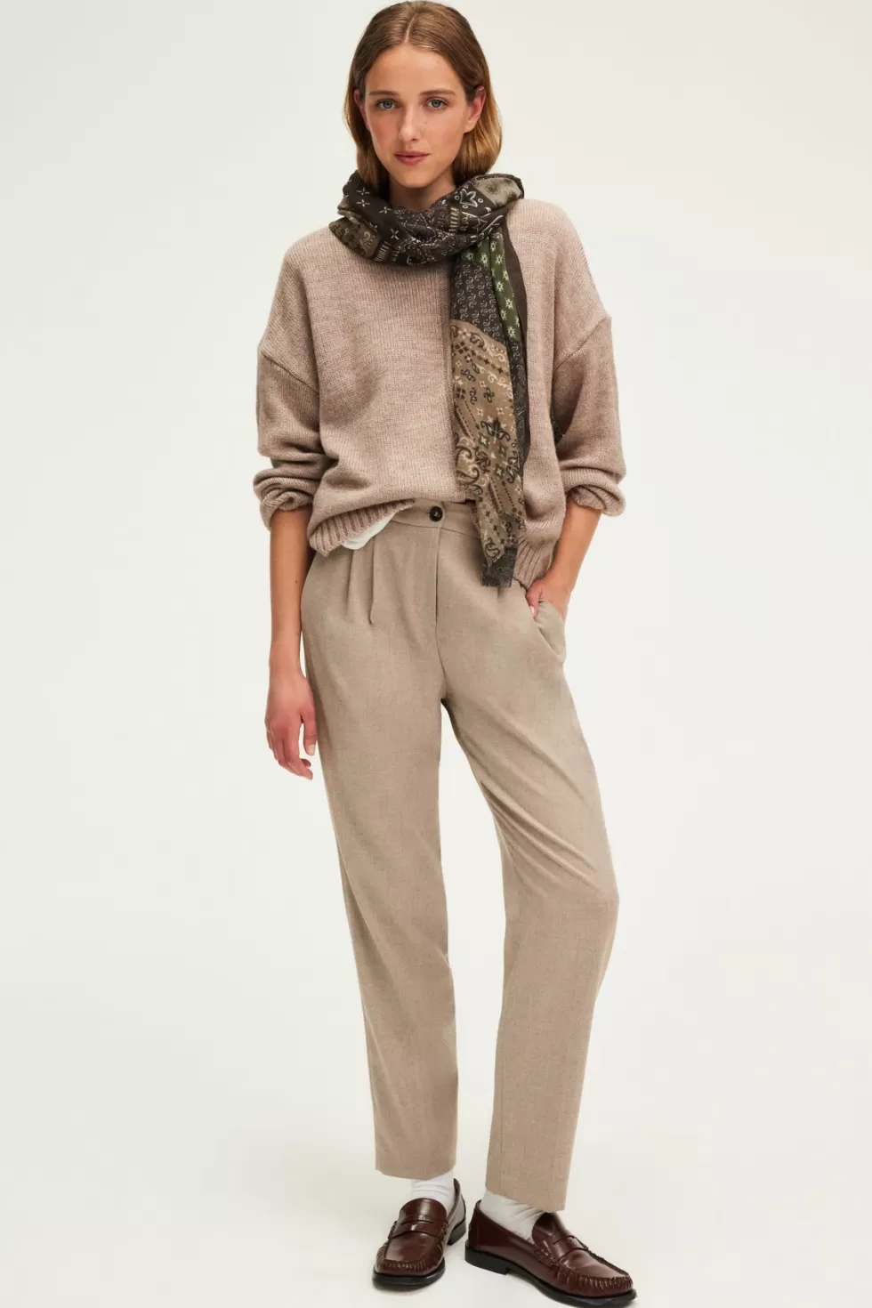 Pablo Pantalons & Jeans | Le Costume | Pantalon en flanelle - NAVA