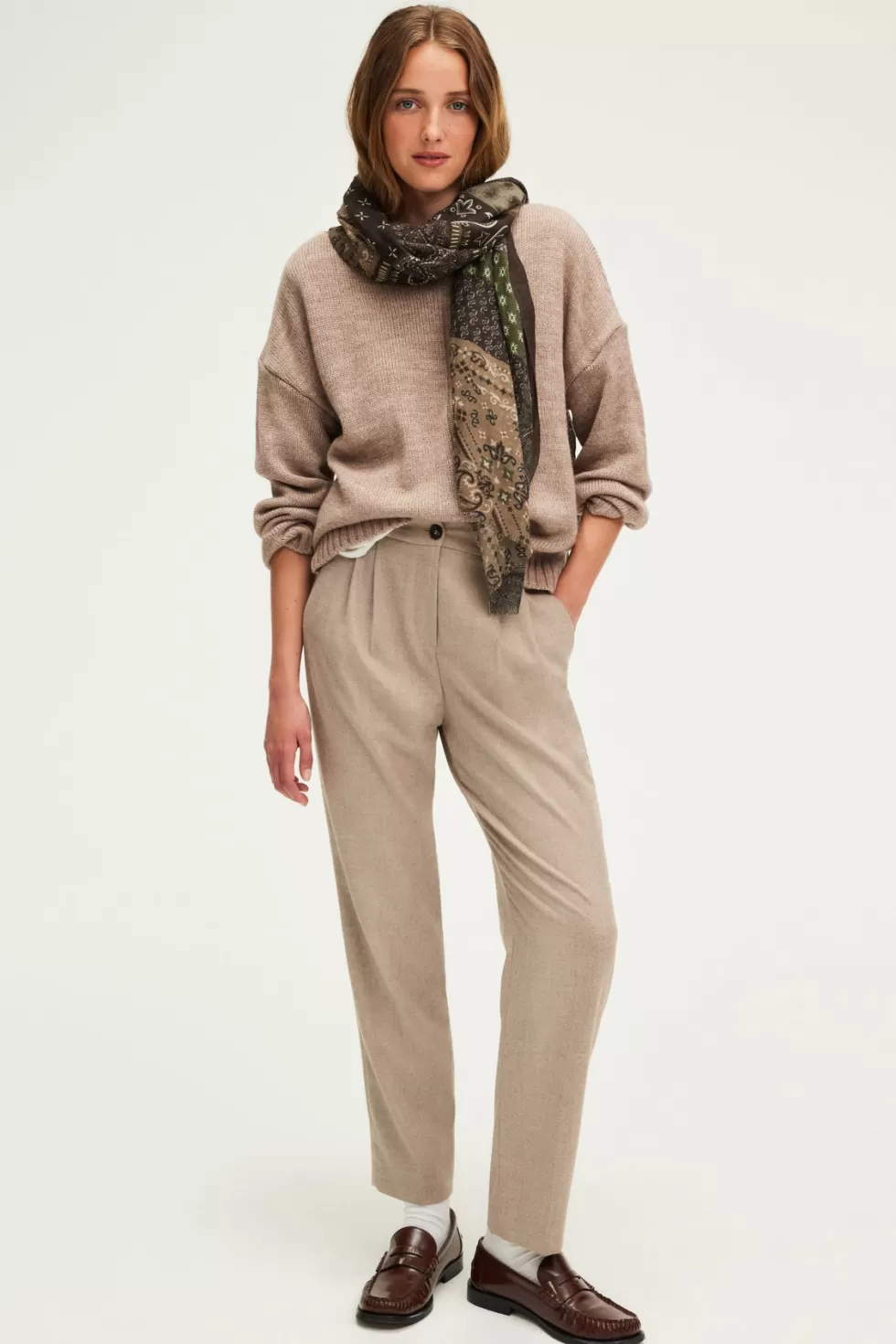 Pablo Pantalons & Jeans | Le Costume | Pantalon en flanelle - NAVA