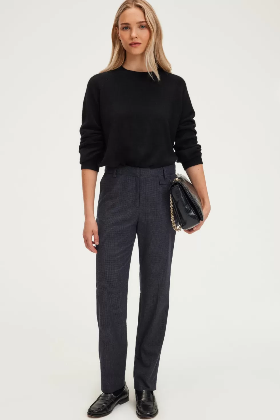 Pablo Pantalons & Jeans | Le Costume | Pantalon slim à petits carreaux - NOLWENN