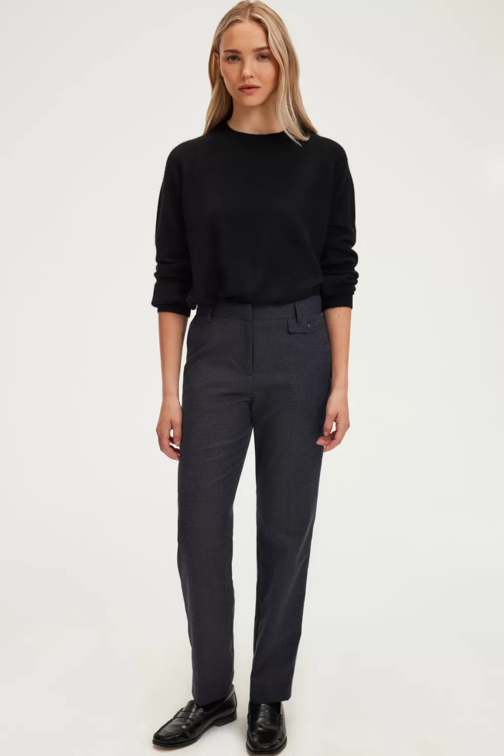 Pablo Pantalons & Jeans | Le Costume | Pantalon slim à petits carreaux - NOLWENN