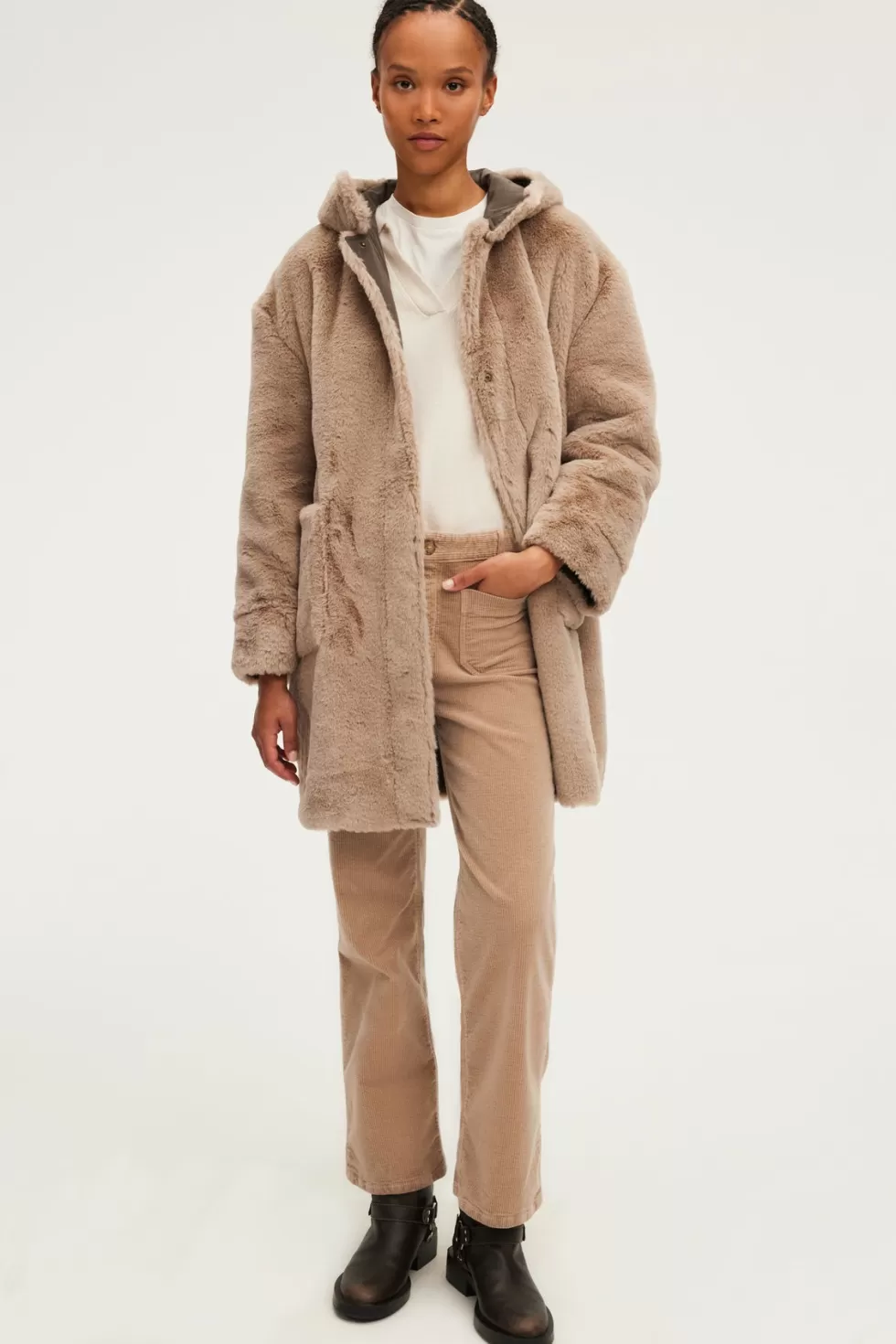 Pablo Manteaux | Parka réversible à capuche - LOUANE