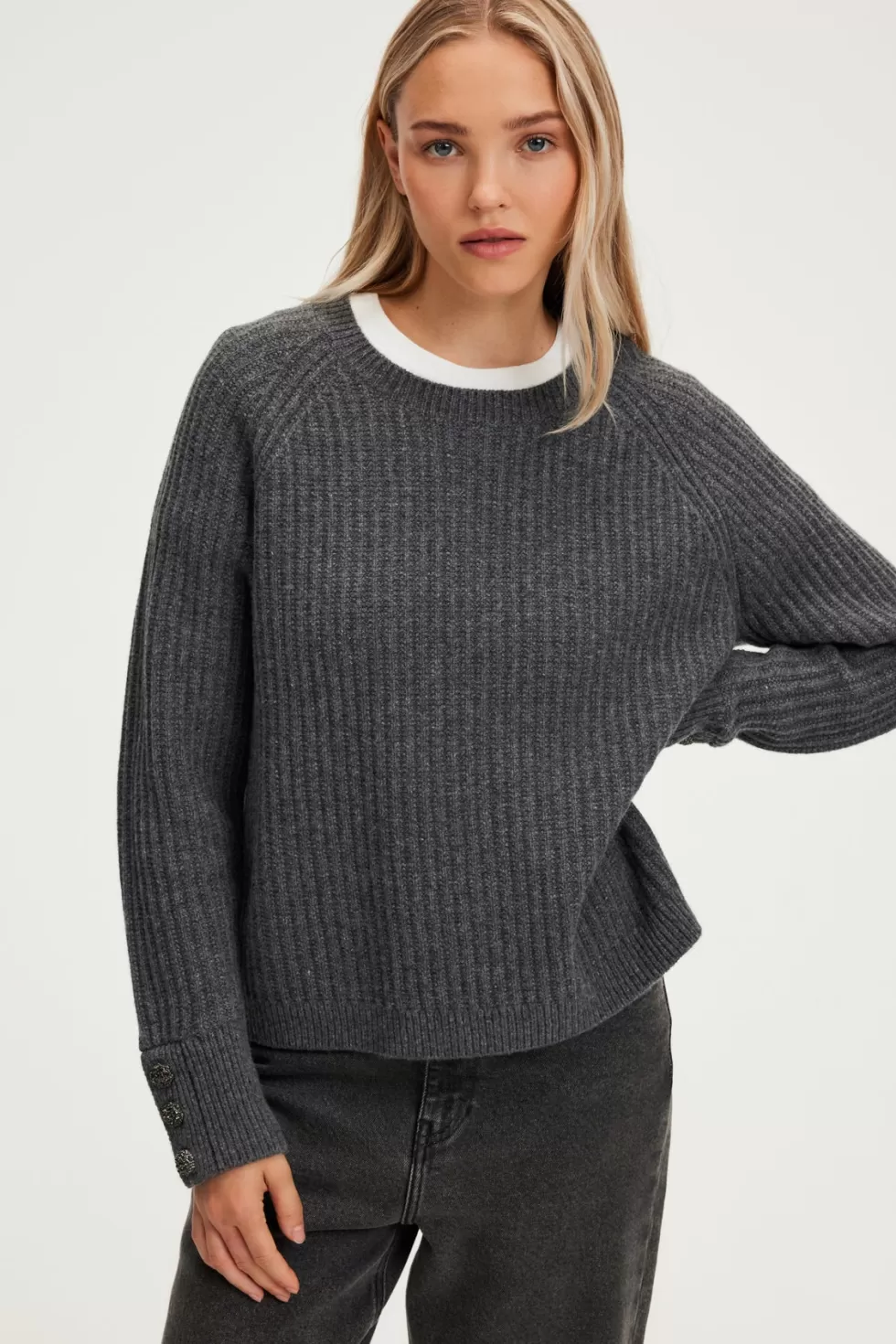 Pablo Maille | Pull à côtes en laine - JOLYANNE