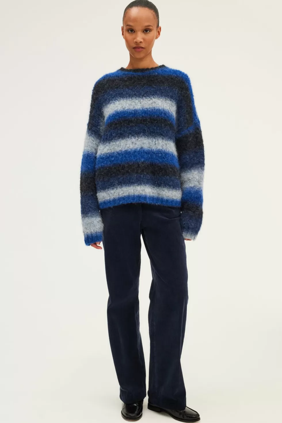 Pablo Maille | Pull épais oversize à rayures - JOYA