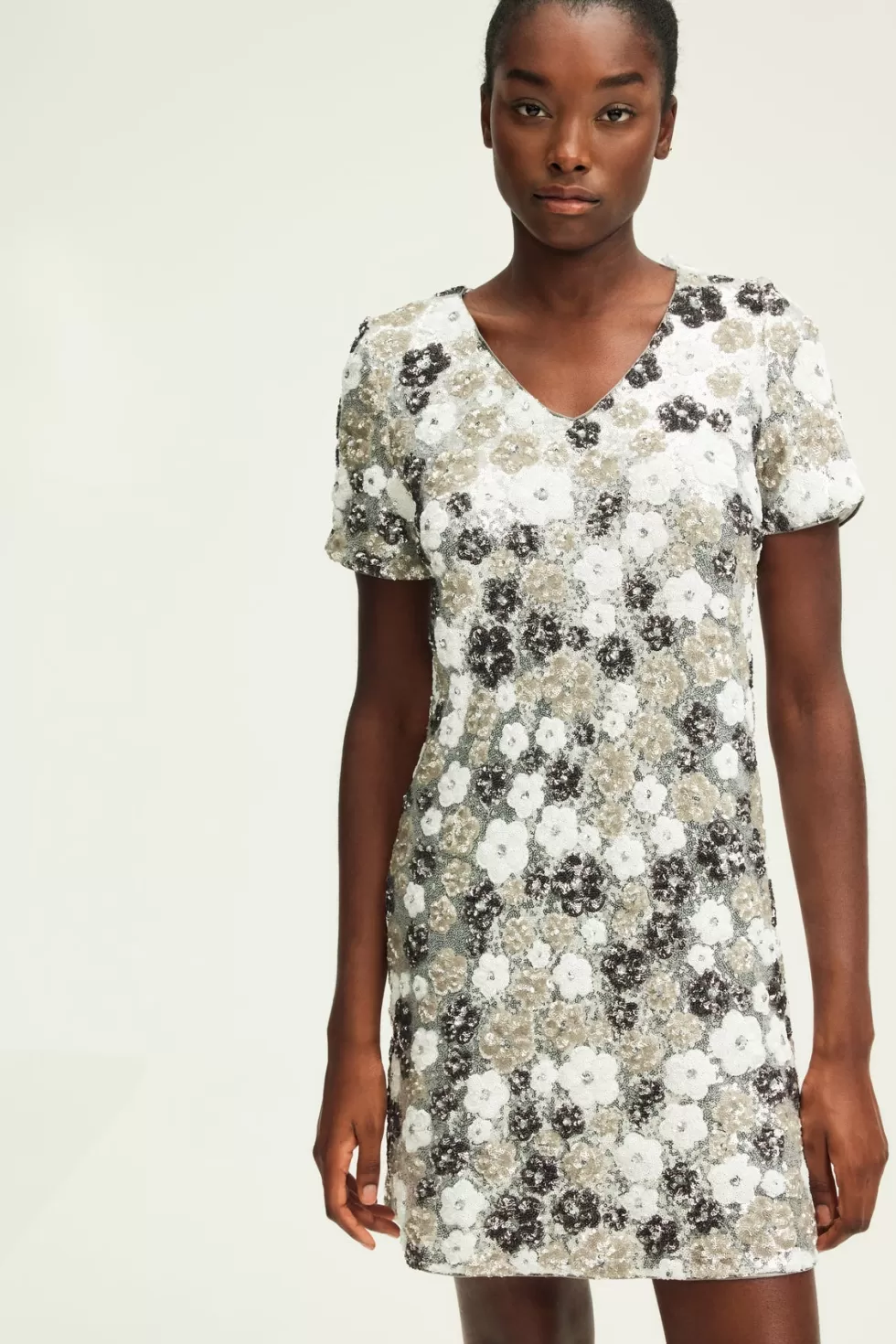 Pablo Robes | Party | Robe courte à sequins - SIDRA