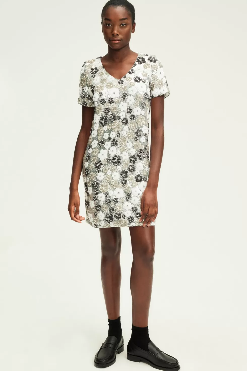 Pablo Robes | Party | Robe courte à sequins - SIDRA