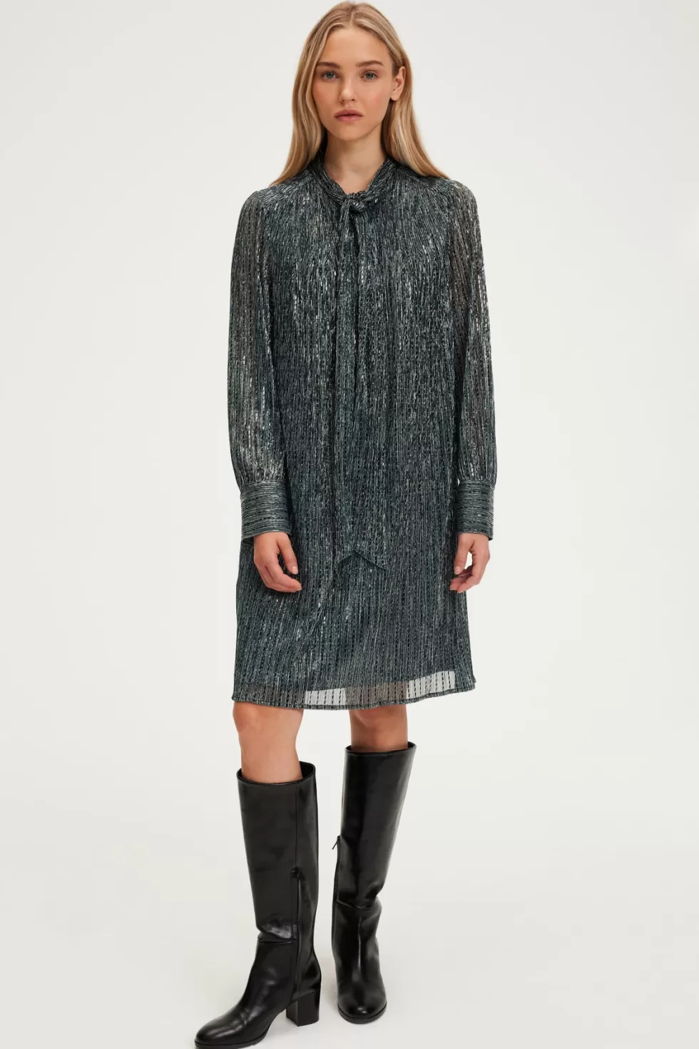 Pablo Robes | Party | Robe courte en lurex - SHIRLEY