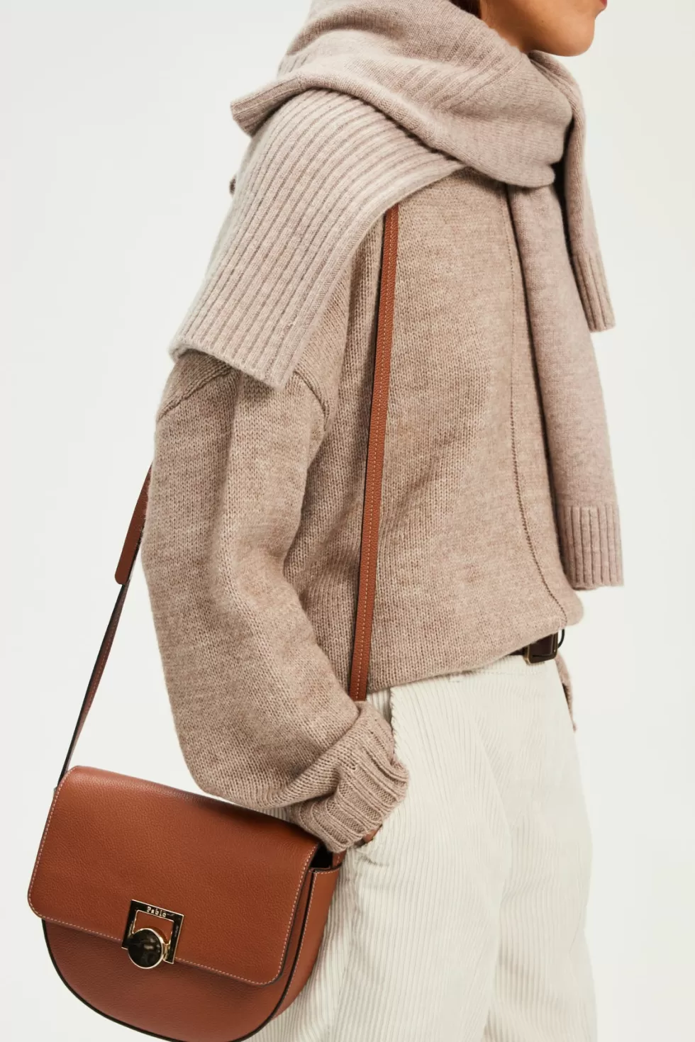 Pablo Accessoires | Shopping De Noël | Sac besace en cuir - LOUISE