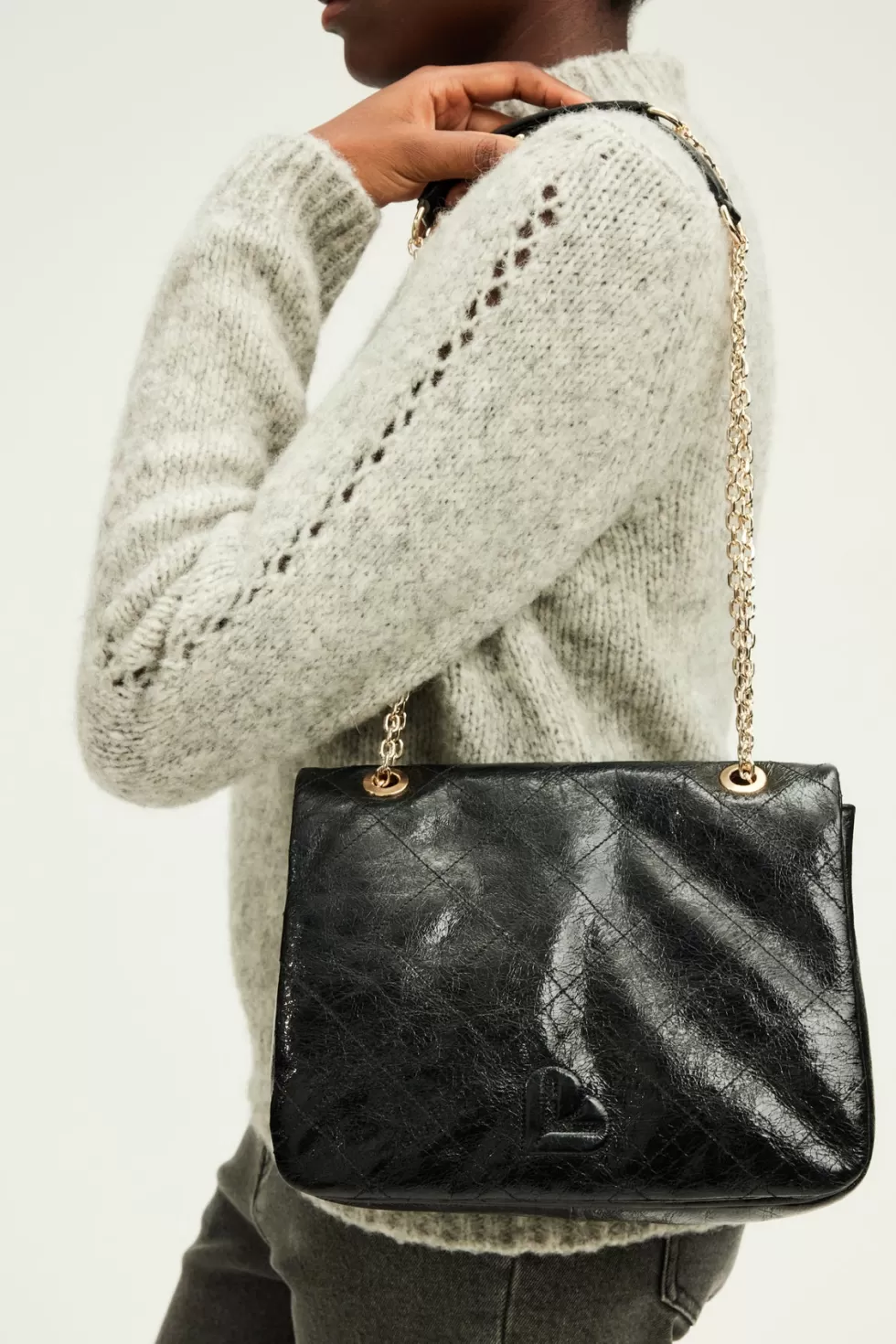 Pablo Accessoires | Maroquinerie | Sac travers en cuir matelassé - LEAH