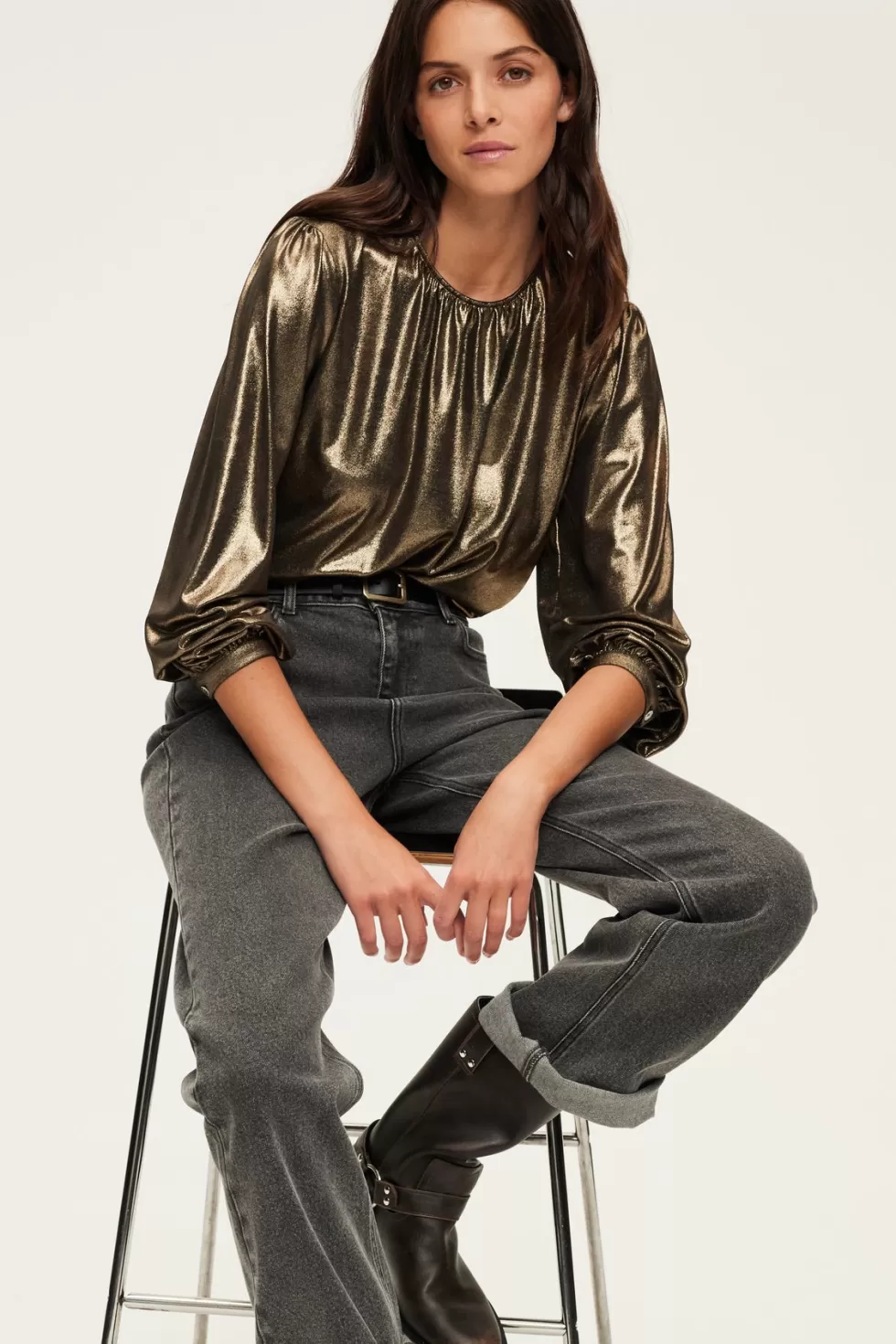 Pablo Chemises & Blouses | Party | Top dé à manches longues - BELUMA