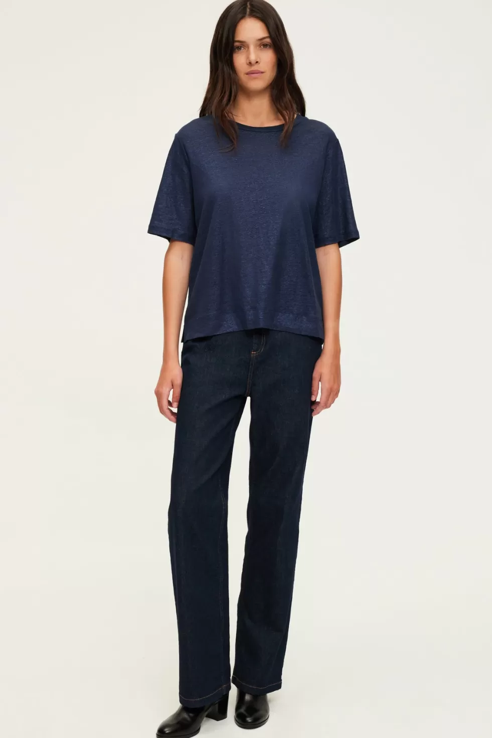 Pablo Tops & T-Shirts | T-shirt manches courtes en lin brillant - AMINA