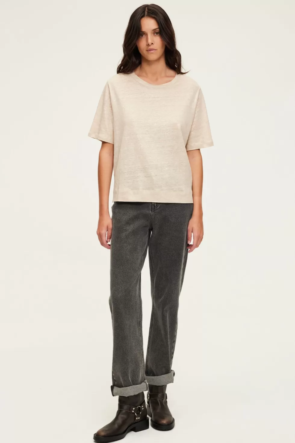 Pablo Tops & T-Shirts | T-shirt manches courtes en lin dé - AMINA