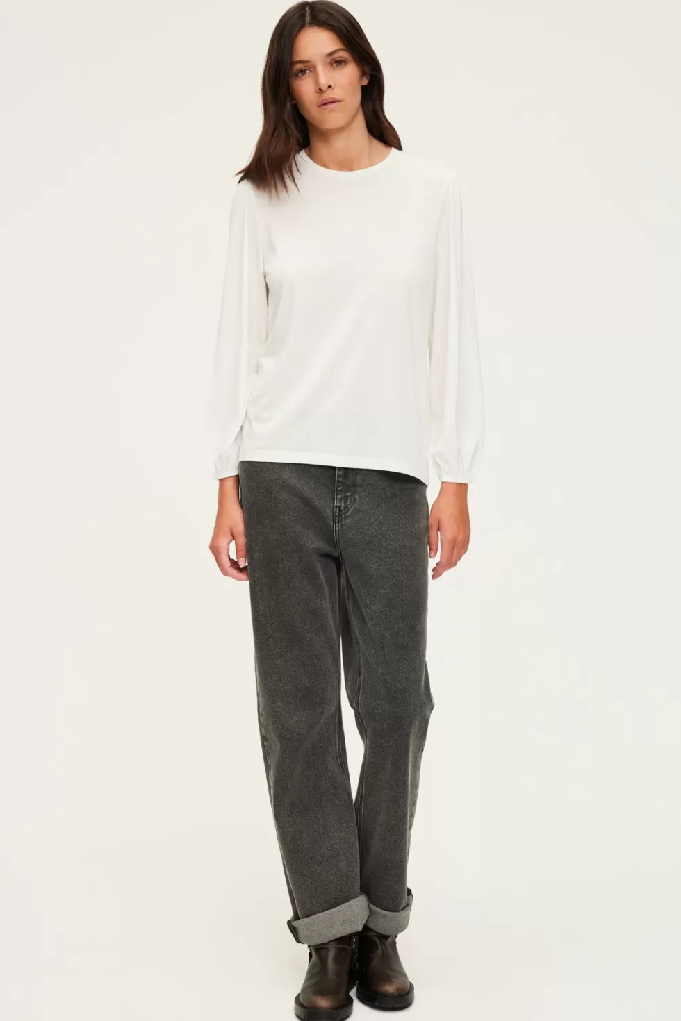 Pablo Tops & T-Shirts | T-shirt manches longues en coton mélangé - AZLIS