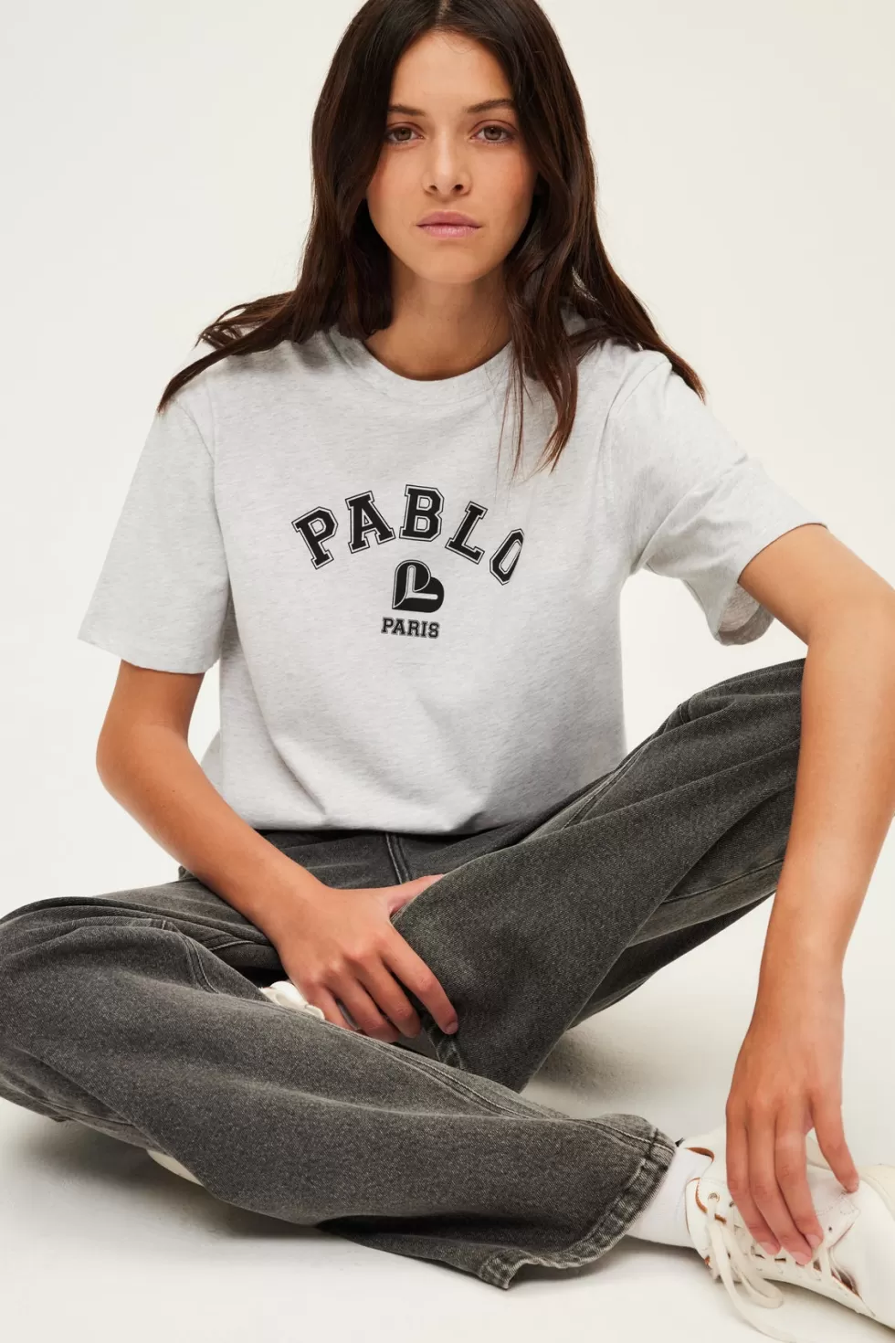 Pablo Tops & T-Shirts | Shopping De Noël | T-shirt sérigraphié en coton - AZADEE