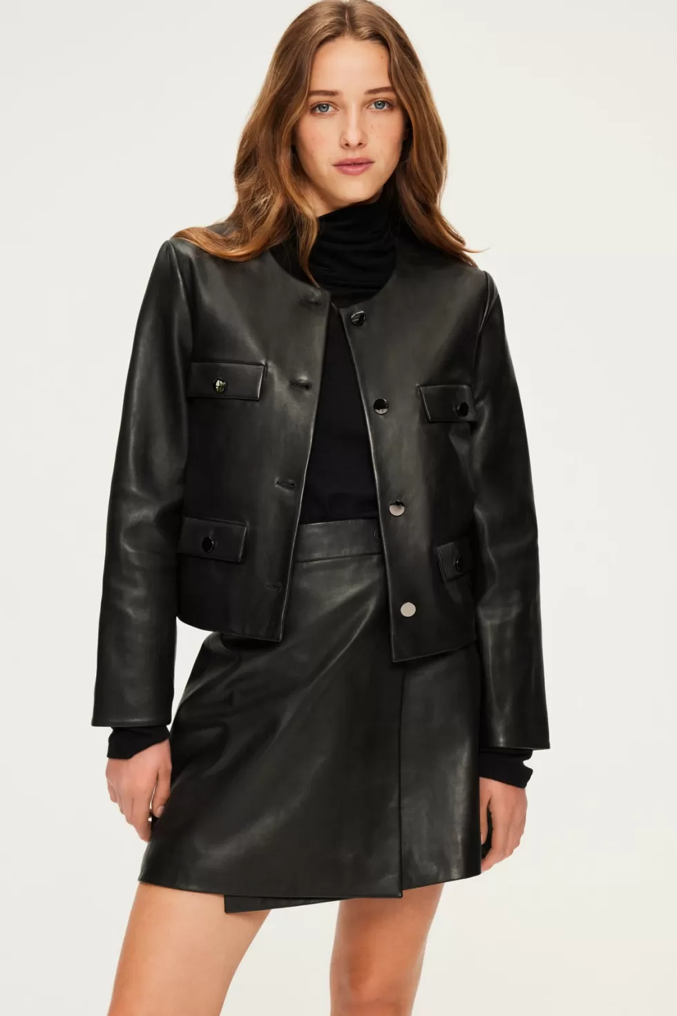 Pablo Cuirs & Peaux | Party | Veste courte en cuir - BURCINE
