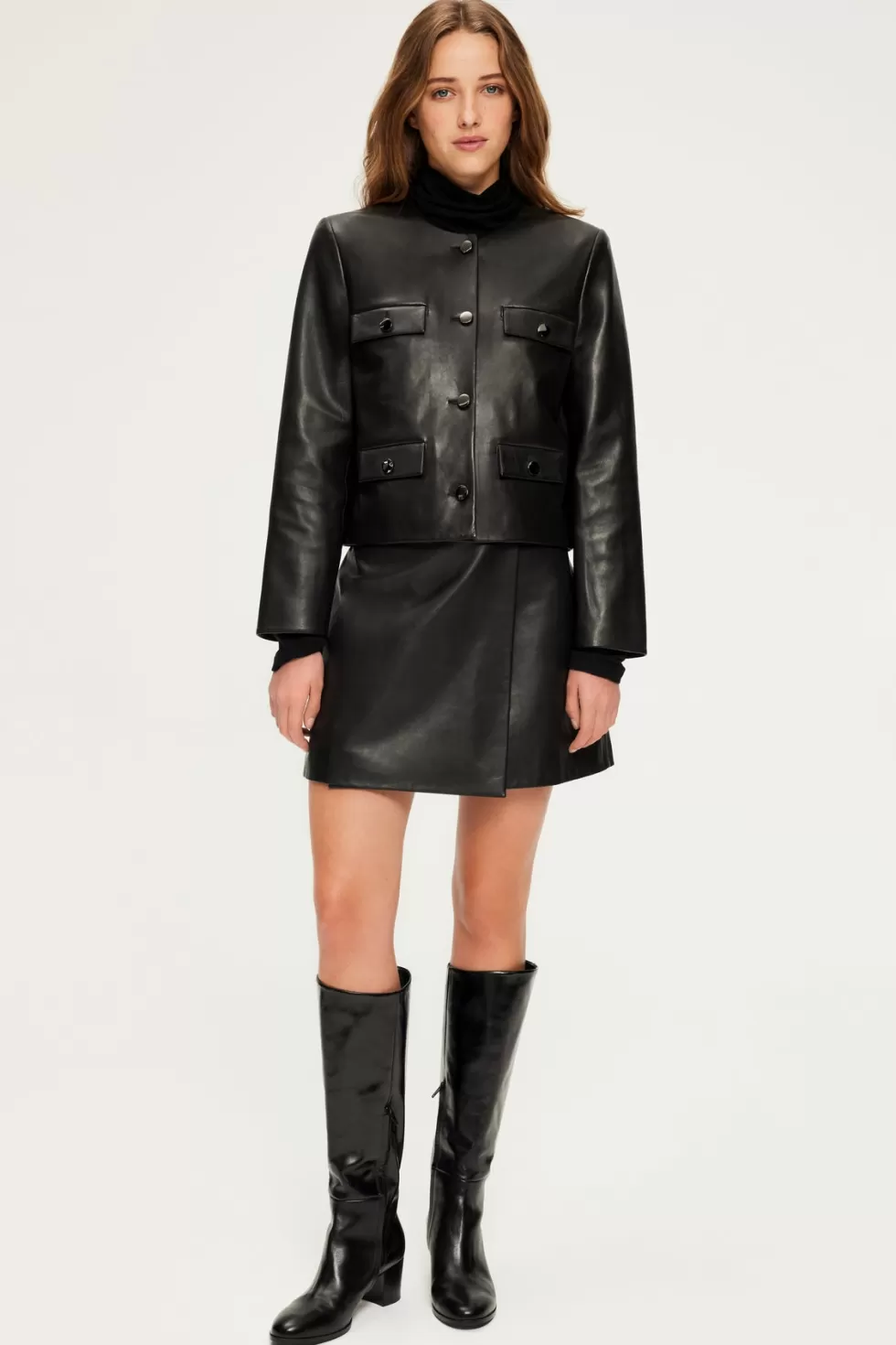 Pablo Cuirs & Peaux | Party | Veste courte en cuir - BURCINE